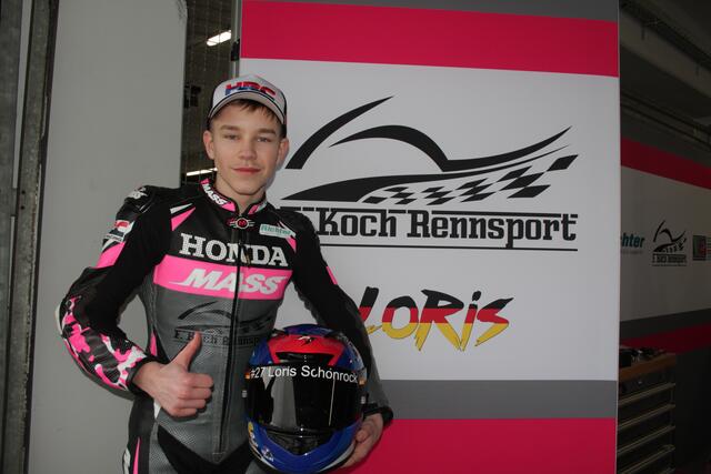 Loris Schönrock gewann den Titel bei der Honda Talent Challenge 2021 (Foto Michael Sonnick)