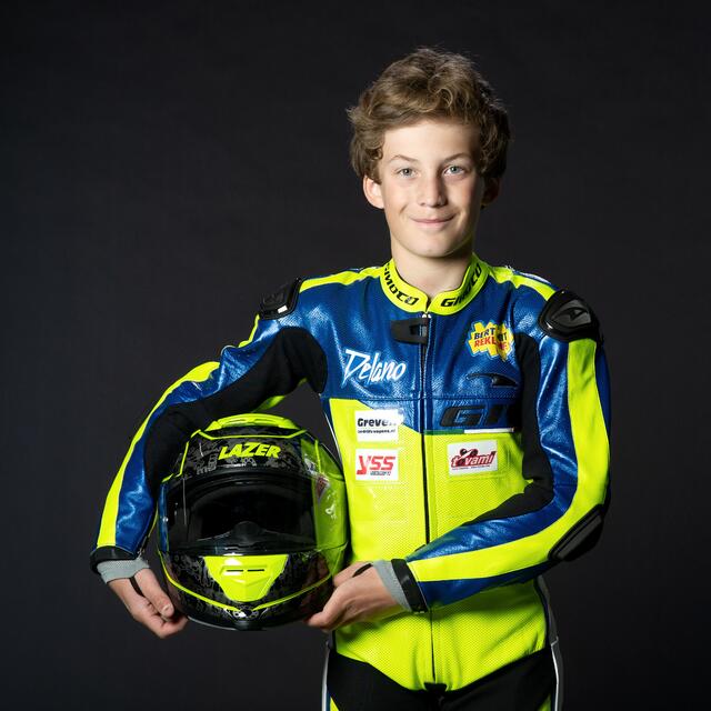 Der Niederländer Delano Greven belegte 2021 mit 120 Punkten den dritten Gesamtrang in der Honda Talent Challenge