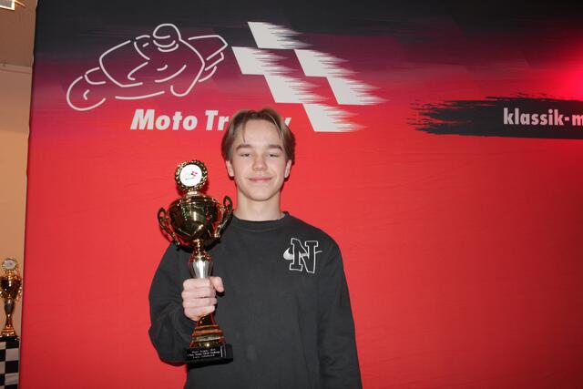 Loris Schönrock gewann den Titel bei der Honda Talent Challenge 2021 (Foto Michael Sonnick)