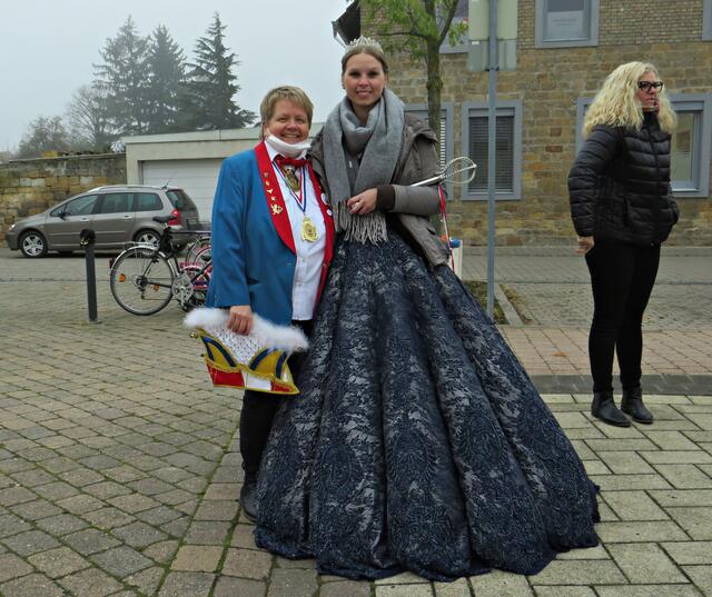 Vorsitzende Annette Melzer und Prinzessin Saskia I. | Foto: Brigitte Melder