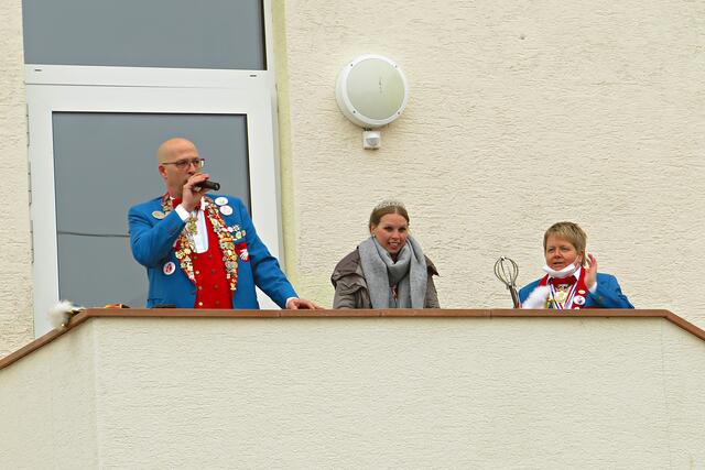 Heiko Tanski, Saskia Schneider und Annette Melzer auf der Empore | Foto: Brigitte Melder