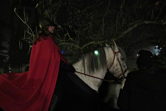 St. Martin hoch zu Ross | Foto: Brigitte Melder