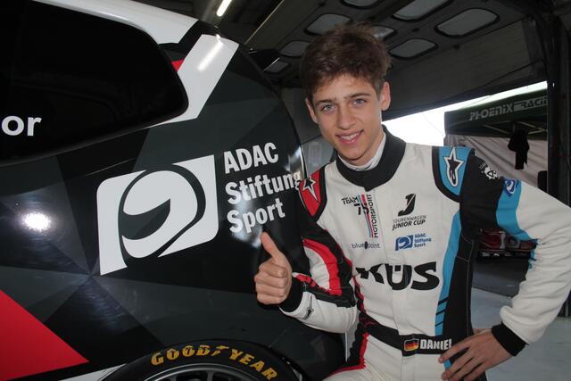 Daniel Gregor wird von der ADAC Stiftung Sport und vom ADAC Pfalz unterstützt (Foto Michael Sonnick)