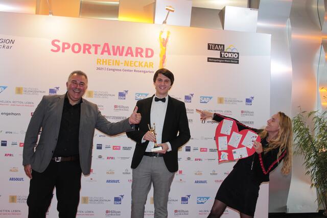 Tennis Der Limburgerhof war beim SportAward RheinNeckar