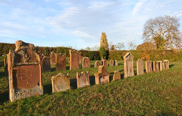 Jüdischer Friedhof Rülzheim   https://www.jüdische-gemeinden.de/index.php/gemeinden/p-r/1700-ruelzheim-rheinland-pfalz  | Foto: A. Abt