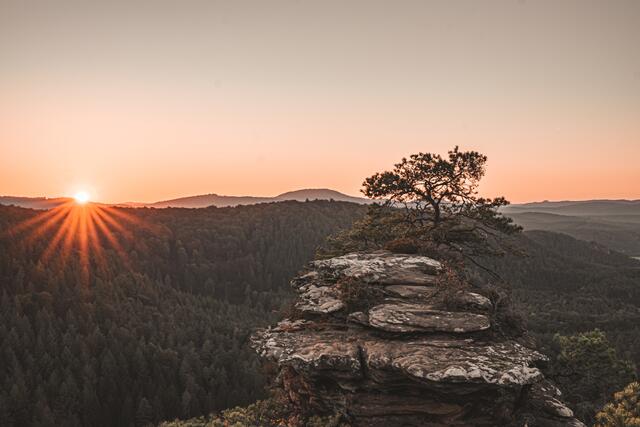 Magische Momente am Buchkammerfels | Foto: Ludwig R. Oppermann