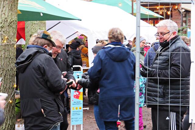 Gewissenhafter Einlass, sonst kommst hier net nei | Foto: Brigitte Melder