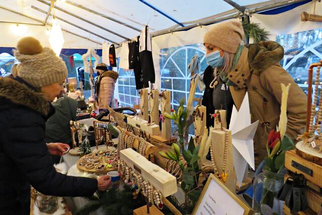 Im Kundengespräch | Foto: Brigitte Melder