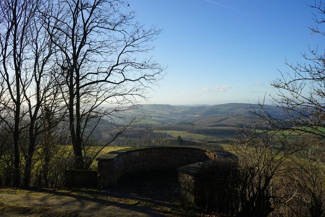 Aussicht von der Burg Ruppertsecken auf das Donnersbergerland um Rockenhausen | Foto: Stephen Wüstenberg Photographie - Wartenberg-Rohrbach