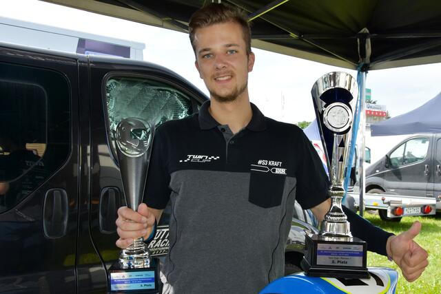 Nicolai Kraft zählt seit Jahren zu den erfolgreichsten Sportlern in Hockenheim (Foto Hermann Rüger)