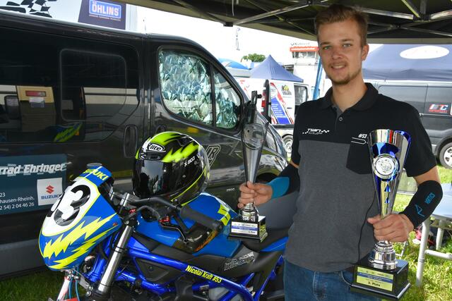 Nicolai Kraft startet für den Badischen Motorsport Club (BMC) in Hockenheim (Foto Hermann Rüger)