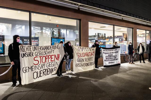 "Impfen = Solidarität" | Foto: Christian Gaier