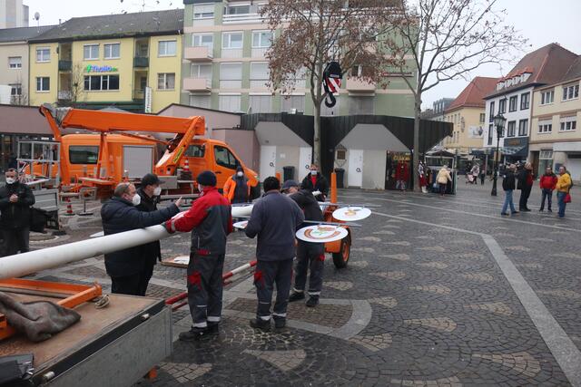 Es dauerte eine gute halbe bis dreiviertel Stunde, bis alles fertig war | Foto: Gisela Böhmer