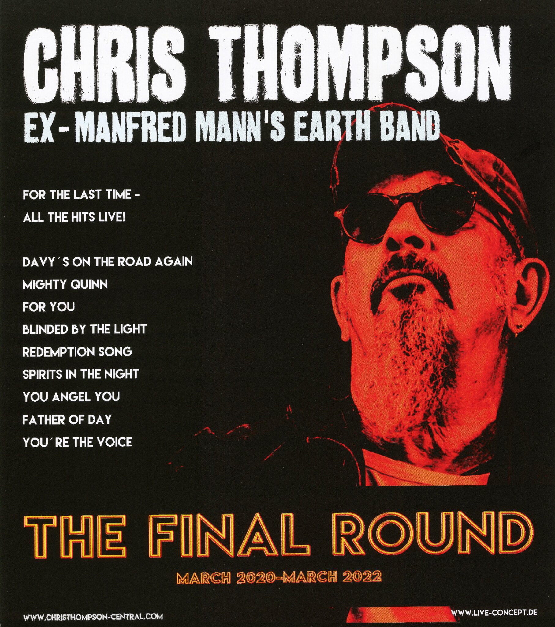 Chris Thompson Singer Das Original von Manfred Mann´s Earth Band: Chris Thompson auf seiner ...