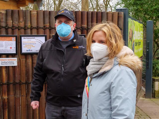 Zur Eröffnung der Kampagne kam auch Klimaschutz- und Umweltministerin Katrin Eder (rechts) | Foto: Kim Rileit