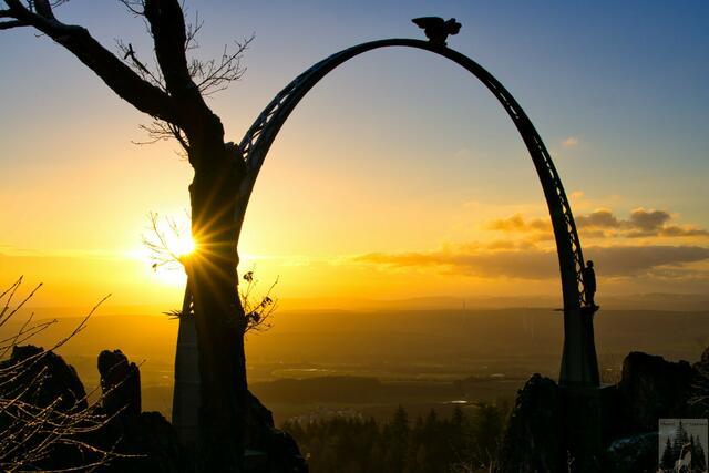 Der Adlerbogen an einen Kalten Morgen | Foto: Lars Woywadt