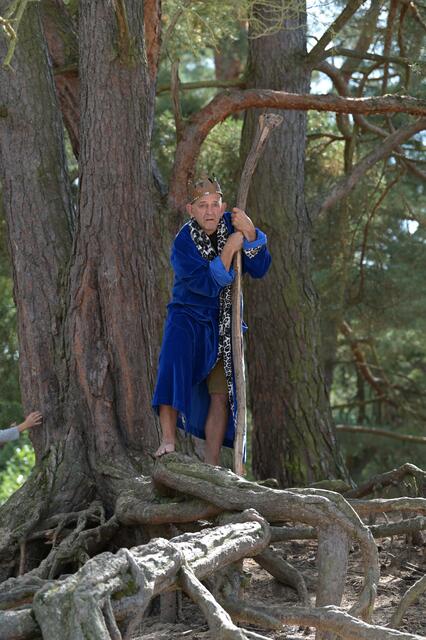 Der König sucht nach Hilfe - und findet das Traumfresserchen | Foto: Kinder- und Jugendtheater Speyer