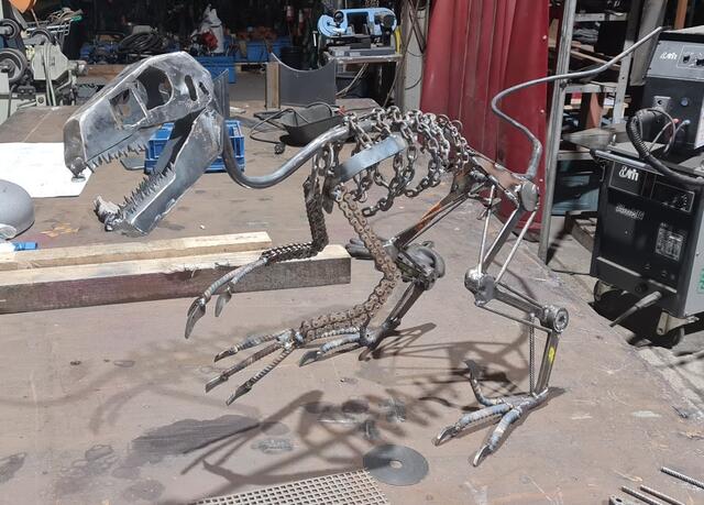 Velociraptor. | Foto: Ramon Dietz