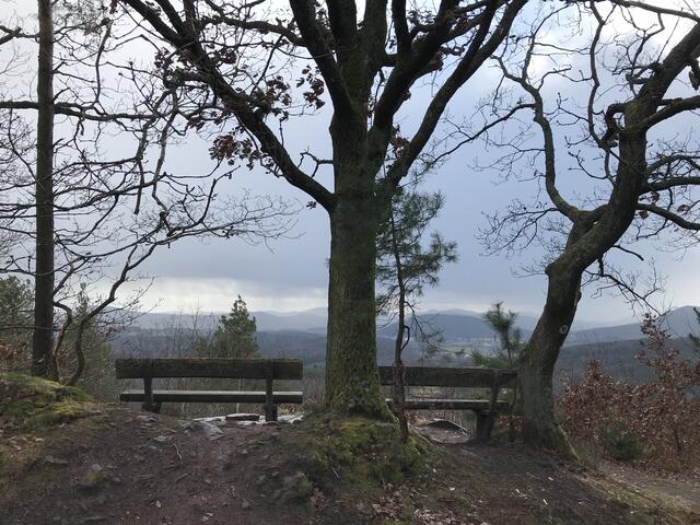 Schöne Aussicht auch bei nicht so gutem Wetter | Foto: B. Bender