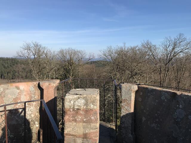 Beengte Platzverhältnisse auf dem Turm | Foto: B. Bender