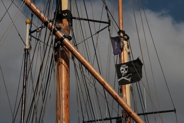 Die Fahnen sind gehisst | Foto: Franz-Walter Mappes