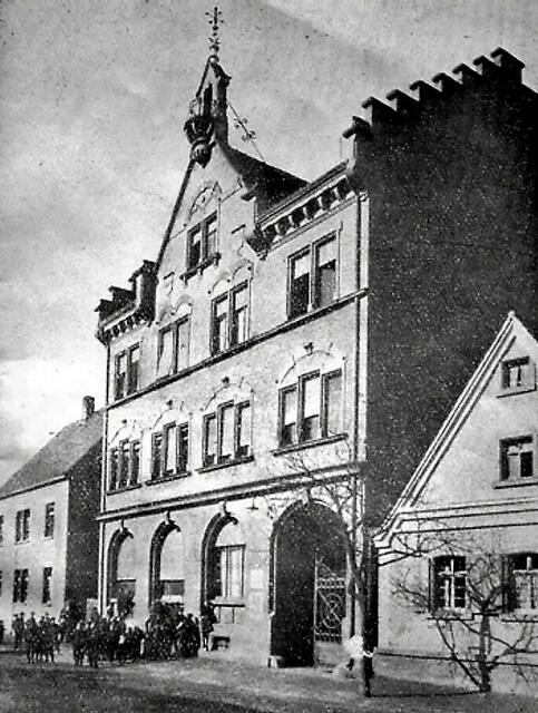 Das ehemalige Rathaus in Wiesental.
Bis zur Fertigstellung des neuen Verwaltungszentrums im OT Waghäusel waren dort einzelne Abteilungen untergebracht.