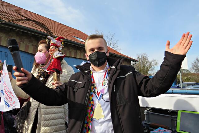 Jannik Melzer moderierte | Foto: Brigitte Melder