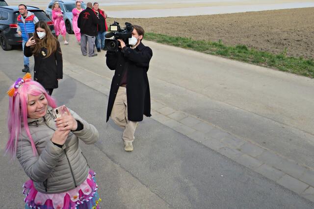 Sogar mit RTL-Filmteam dabei | Foto: Brigitte Melder