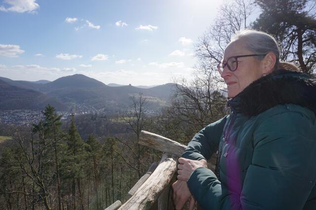 Blick über Annweiler zum Trifels | Foto: Markus Pacher