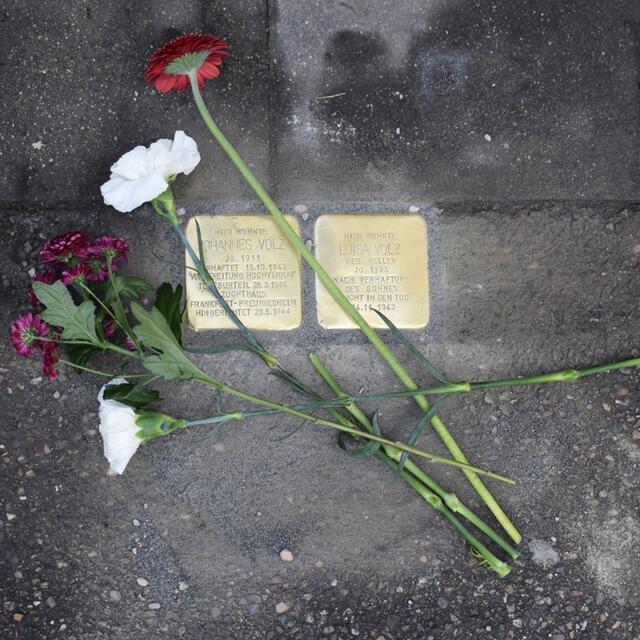 Stolpersteine Rheingönheimer Straße | Foto: Gemeinde Mutterstadt