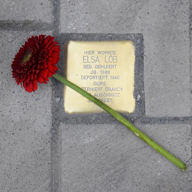 Stolperstein Speyerer Straße | Foto: Gemeinde Mutterstadt