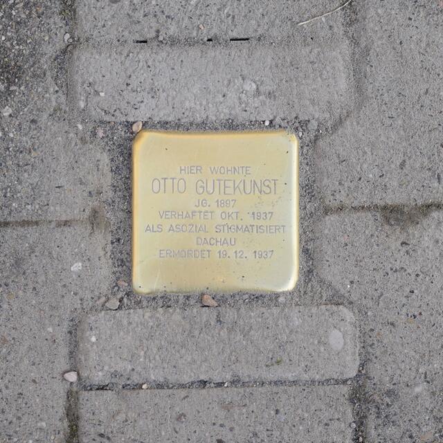 Stolperstein Schulstraße | Foto: Gemeinde Mutterstadt
