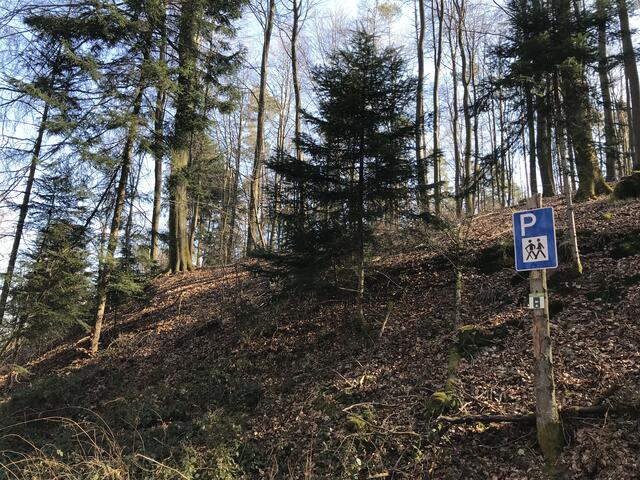 Start am kleinen Parkplatz | Foto: B. Bender