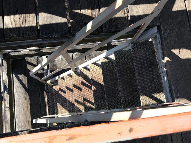 Vorsichtig wieder hinab | Foto: B. Bender