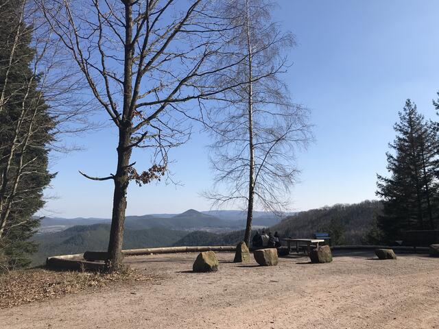 Rastplatz bei der "Schönen Aussicht" | Foto: B. Bender