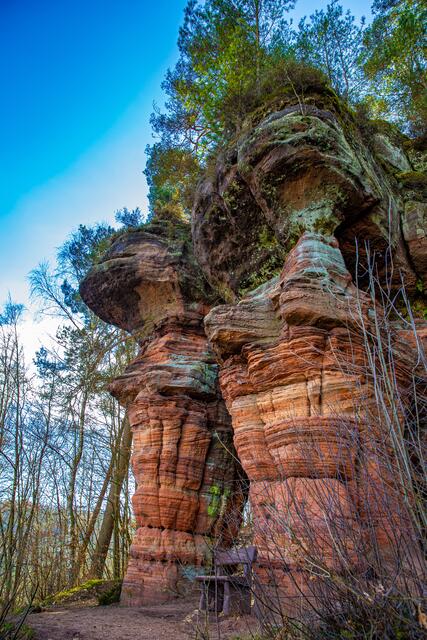 Bruderfelsen bei Rolalben | Foto: Jens Vollmer