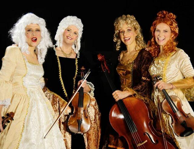 Streichquartett mit großem Repertoire: „Manon & Co.“ Foto: Stadtmarketing