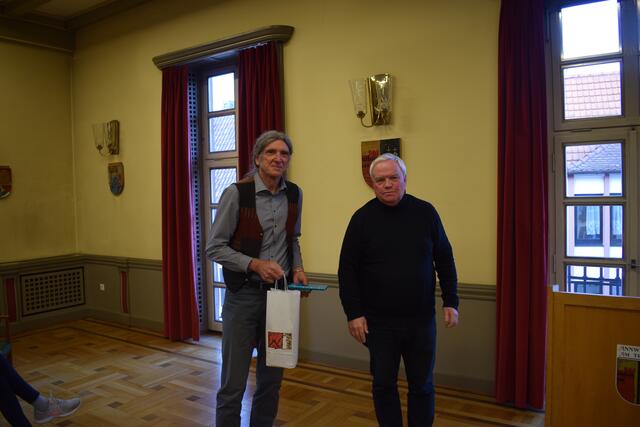 . . . wie auch von Hans-Erich Sobiesinsky . . .  | Foto: B. Bender