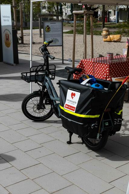 Auch das Fahrrad-Spielmobil wurde ausgiebig genutzt | Foto: Stadtteilverein Speyer-Süd