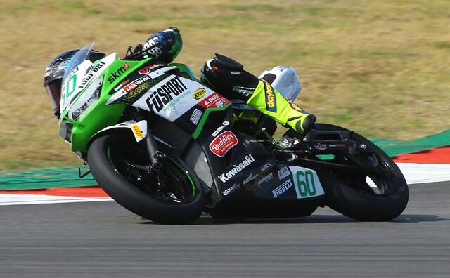 Kawasaki-Pilot Dirk Geiger (Mannheim) möchte in Assen wieder um das Podium kämpfen (Foto Archiv Dirk Geiger)