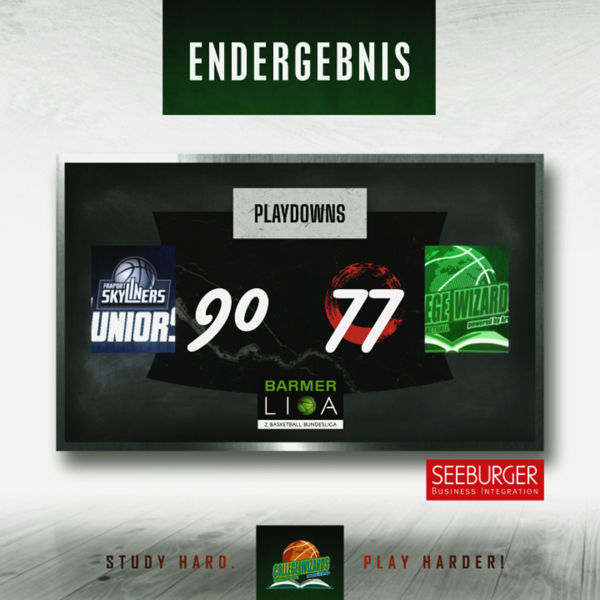 PlayDowns Spiel 3 Den Fraport Skyliners Juniors gelingt die Revanche