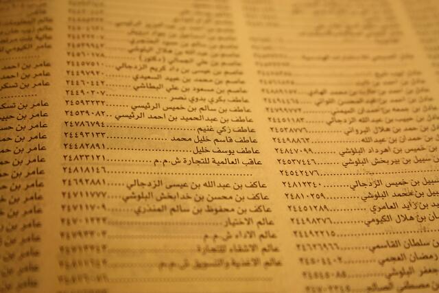 Ok, das Adressbuch ist nicht wirklich eine Hilfe | Foto: © www.jowapress.de