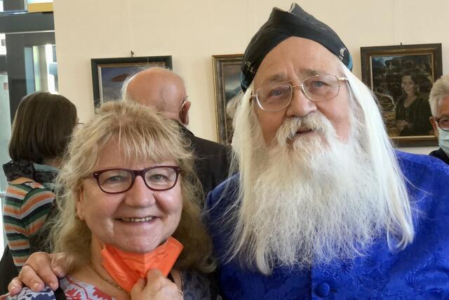 Ich und der Künstler | Foto: Johann-Peter Melder