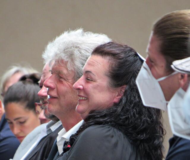 Ehepaar Reichel amüsiert sich köstlich | Foto: Brigitte Melder