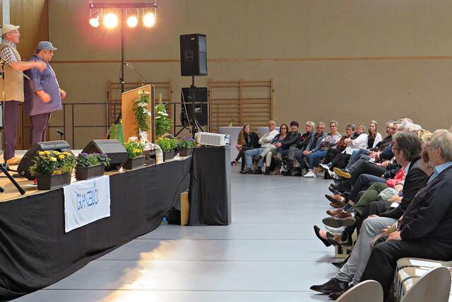 Spitz &amp; Stumpf und die Front row | Foto: Brigitte Melder