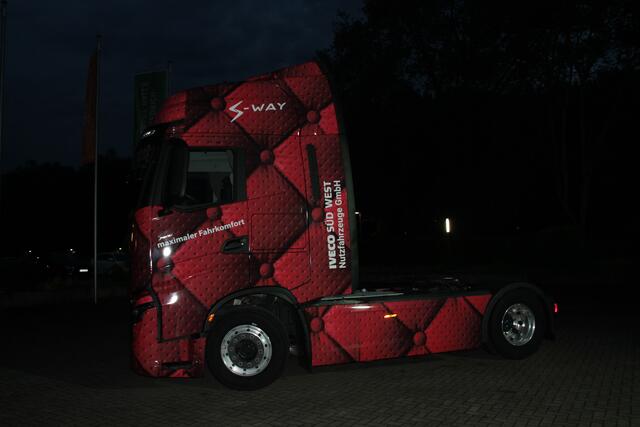 Der IVECO-Truck (Foto Michael Sonnick)