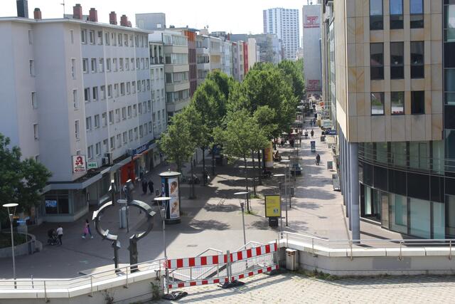 Ausblick zur Bismarckstraße | Foto: Basaric-Steinhübl