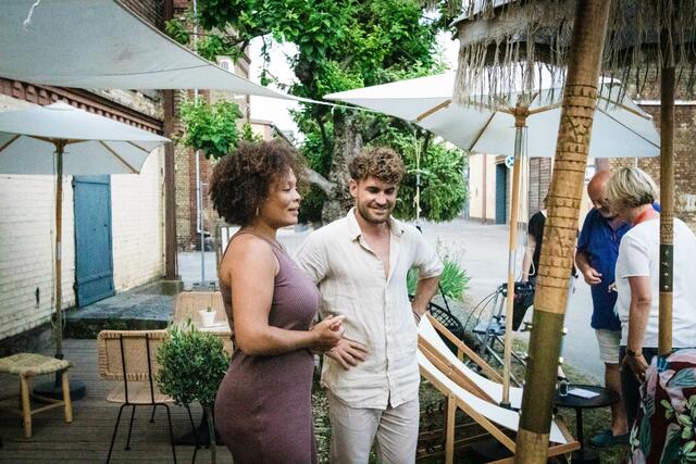 Marvin  und La Keisha haben sich während der Coronapandemie ihren Traum vom eigenen Concept Store mit nachhaltigen Brands verwirklicht: Mala | Foto: Cornelia Bauer