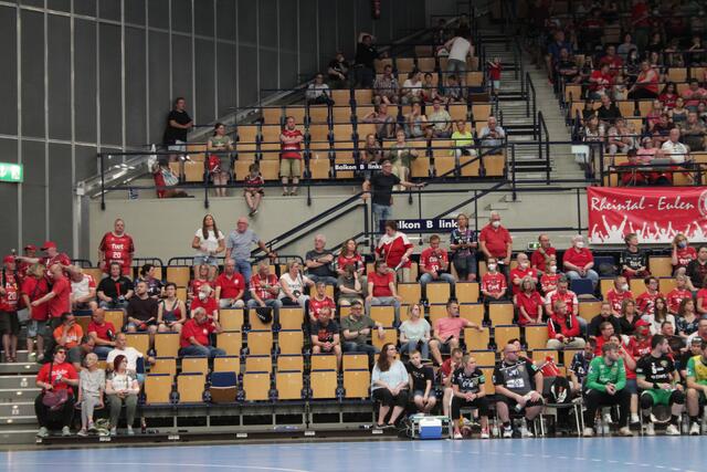 Bei den Eulen Ludwigshafen blieben viele Plätze leer (Foto Michael Sonnick)