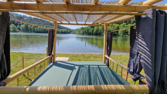 Gediegener als in einer der vier brandneuen Bambuslounges kann es kaum sein | Foto: Ralf Vester